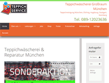 Tablet Screenshot of ki-teppichservice.de